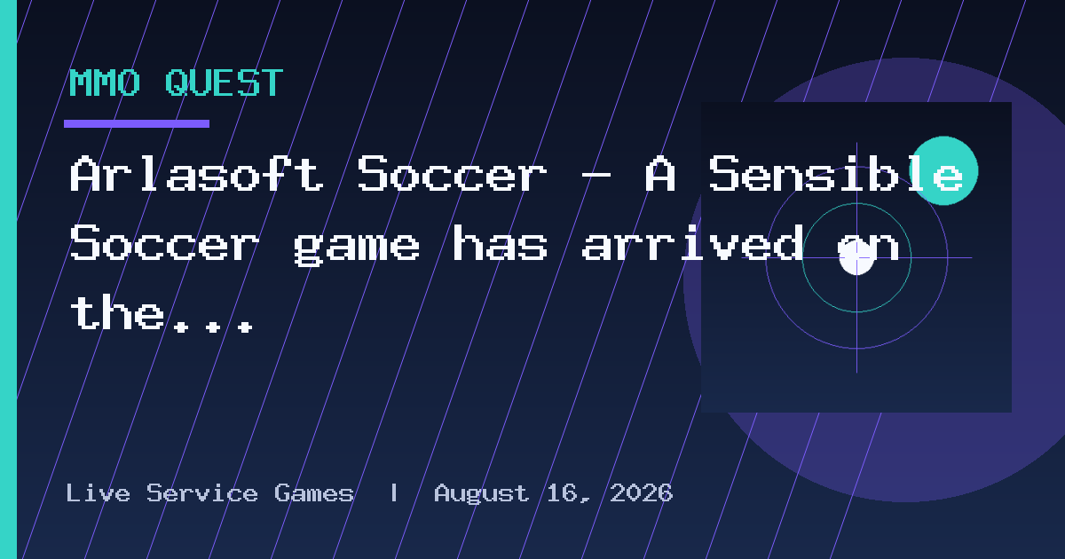 Arlasoft Soccer - A Sensible Soccer game has arrived on the C64 and it's GOOD!