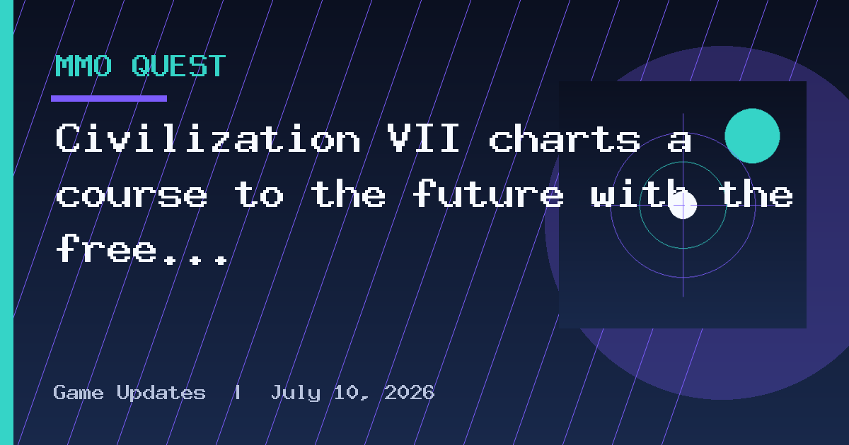 Civilization VII charts a course to the future with the free Arc of Tomorrow