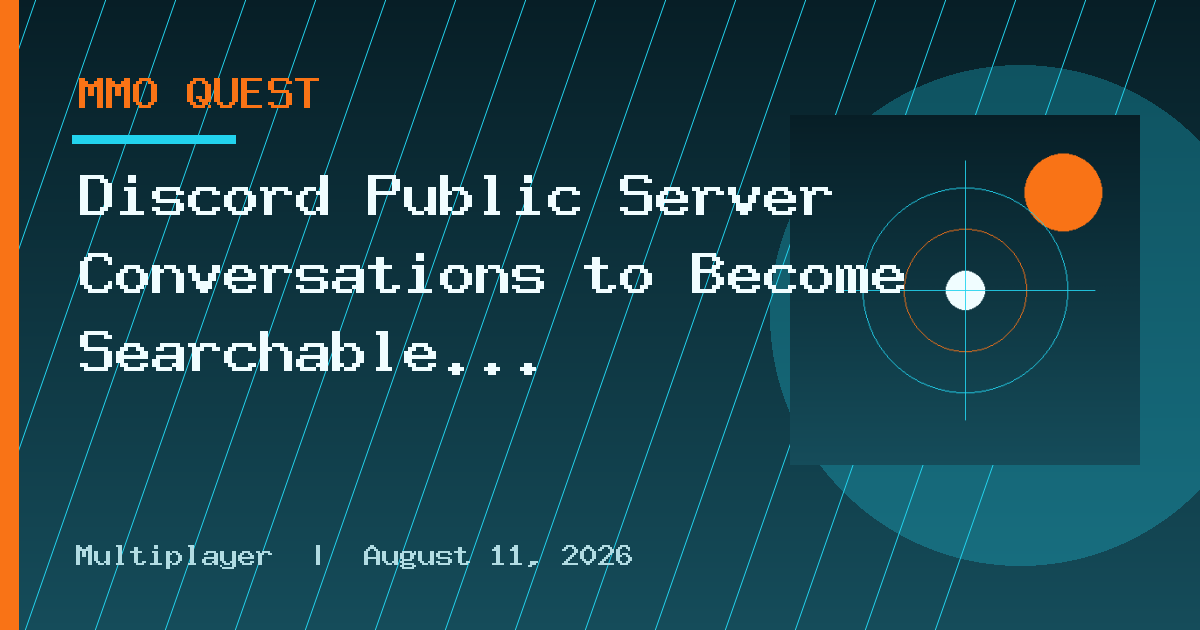 Discord Public Server Conversations to Become Searchable on the Web