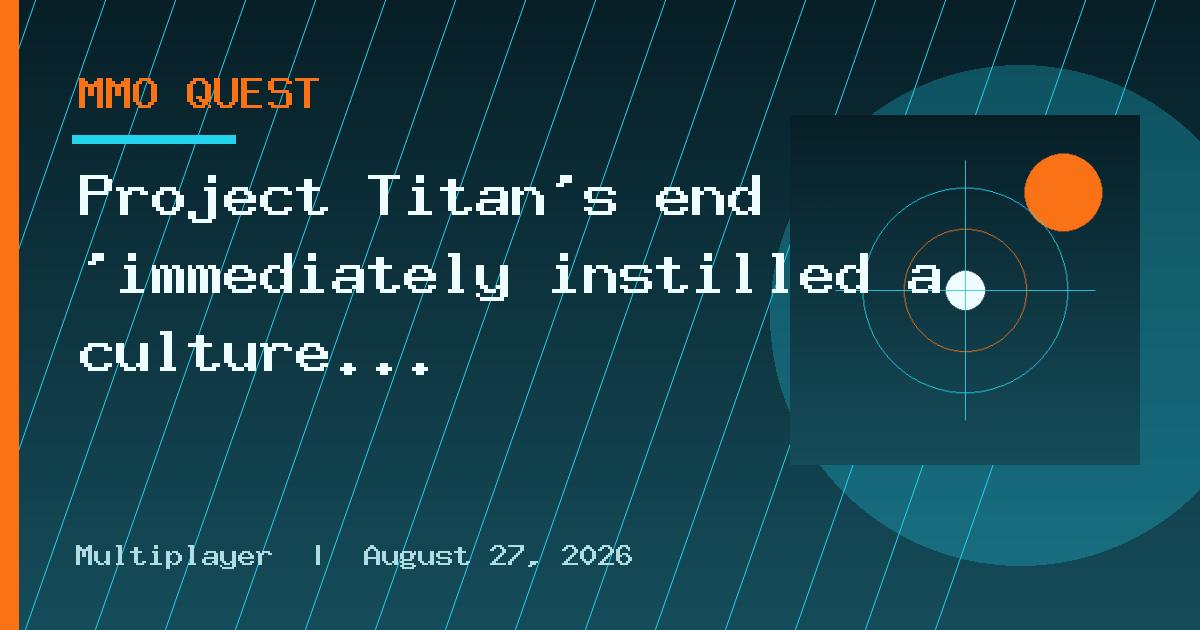 Project Titan's end 'immediately instilled a culture of humility
