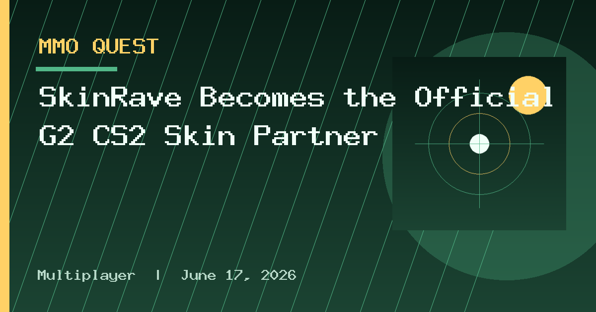 SkinRave Becomes the Official G2 CS2 Skin Partner