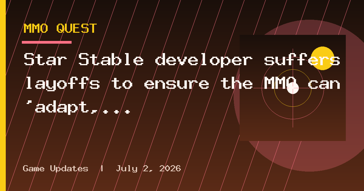 Star Stable developer suffers layoffs to ensure the MMO can ‘adapt, grow